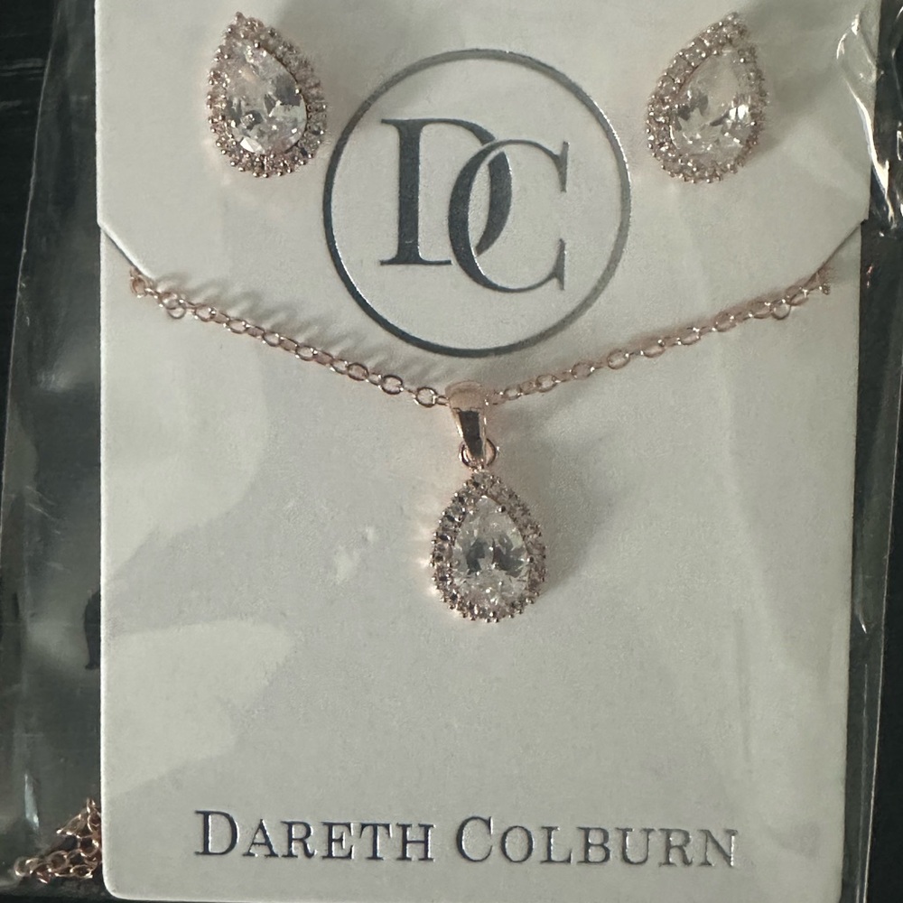 Emma CZ Bridesmaid Jewelry Set